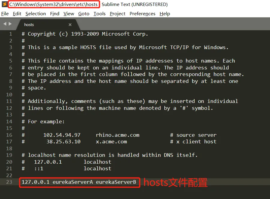 【每日阅读】2020年8月10日-eureka高可用实践（实验）